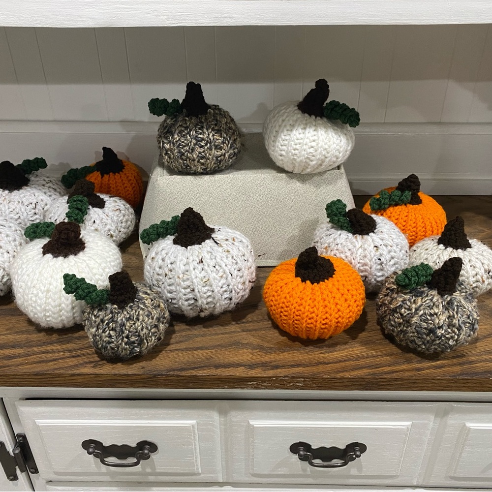 Crochet pumpkins 🎃